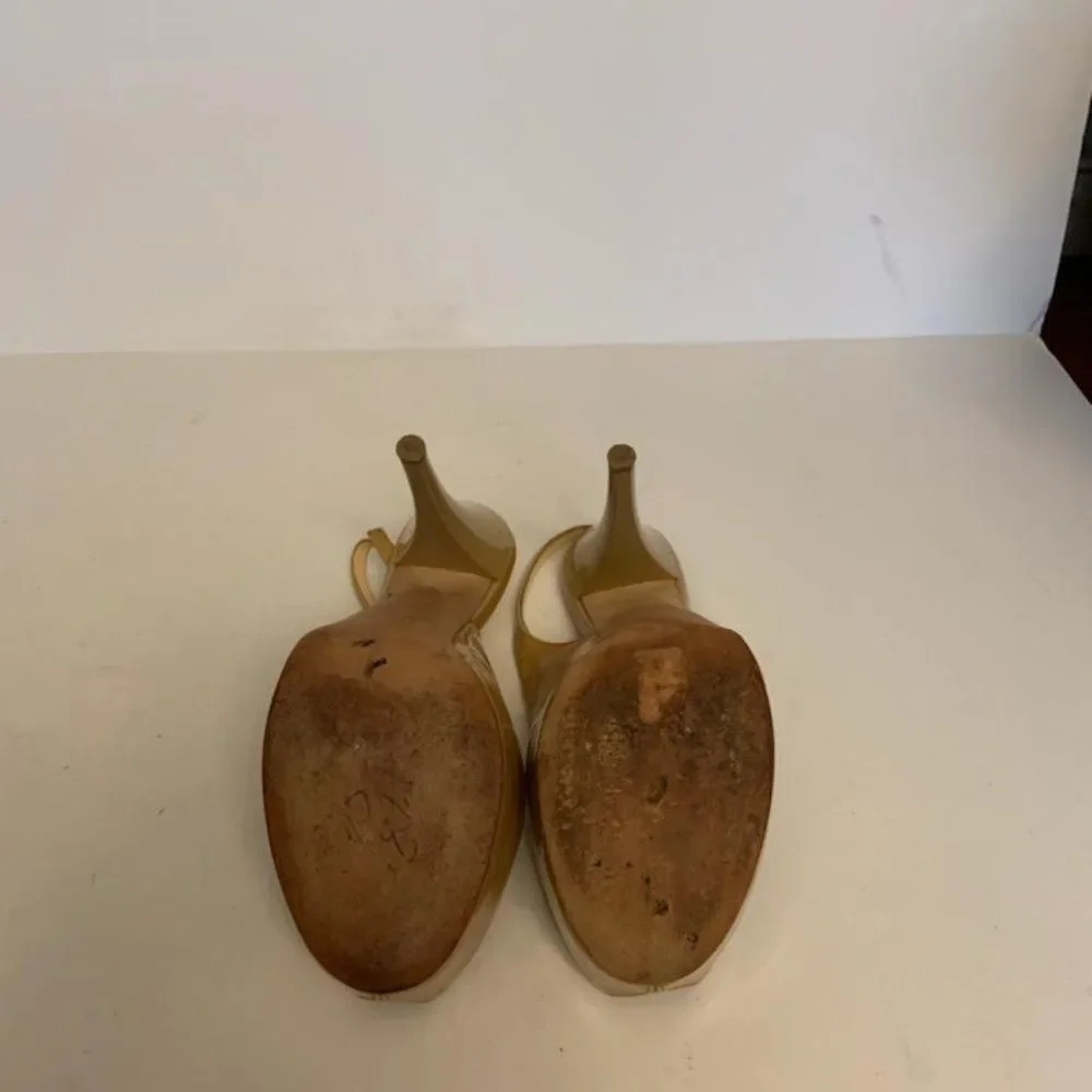 Giuiseppe Zanotti Design PeepToe Stiletto Size 7.5 - Picture 5 of 16